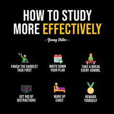 how to study more effectively