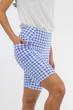 Teez-Her Slimming ShortDetails: Stretch fabric holds you in all over. Invisible mesh panel smoothes your tummy. Teez-Her style# 6T12TP247 Pajama Robe, Gingham Print, Sleepwear Robe, Mesh Panel, Pajama Shorts, Pant Shirt, Her Style, Short Tops, Kid Shoes