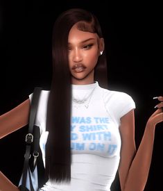 The Sims 4 CC Sims 4 Cc Alpha Women Hair, Sims 4 Cc Free Downloads Hair, Sims Hair Alpha, Black Hairstyles Sims 4 Cc, Sims 4 Female Download, Sims 4 Cc Black Sims, Alpha Sims 4 Cc Hair, Sims 4 Hair Cc Black Female, Sims 4 Black Sims