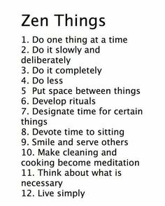 Zen Things, Morning Yoga, Simple Living, Good Advice, Inner Peace, The Words, Namaste, Feng Shui, Mantra