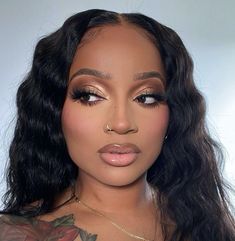 Imvu Heads, Beautiful Skin Face, Brown Girl Makeup, Make Up Glam, Grad Makeup, Type Of Makeup, Beyonce Dancers, Makeup 2022, Makeup Ideas Eyeliner