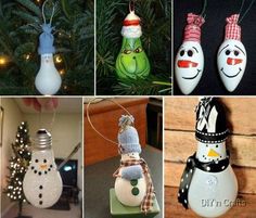 christmas ornaments that look like snowmen