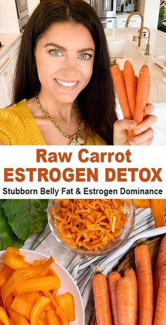 Raw Carrot Salad, Low Sugar Dessert Recipes, Excess Estrogen, Hormone Balancing Smoothie, Food Processor Uses, Turkey Breakfast Sausage, Detox Salad, Raw Carrots, Balance Hormones