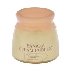 Banana Cream Pudding Pudding Whipped Cream, Hostess Box, Essential Oil Hand Soap, Banana Cream Pudding, Specialty Candles, Blackberry Jam, Wooden Wick Candles, Candle Types, Milk Shop