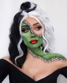 Aquaria Makeup, Creative Halloween Makeup, Creepy Halloween Makeup, Halloween Makeup Diy, Hot Halloween Outfits, Special Makeup, Cool Halloween Makeup, Special Fx Makeup