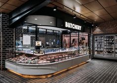 Meat Store Design, Market Interior, Fresh Food Market, Summer Hill, Grocery Store Design, Food Retail