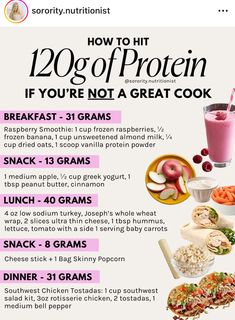 20g Of Protein Meals, Protein On A Budget, 130g Of Protein, Adipex Diet Plan, 120 Protein Meal Plan, Ways To Get Protein In Your Diet, Tirzepatide Meal Plan, 180g Protein Meal Plan, 125 Grams Of Protein