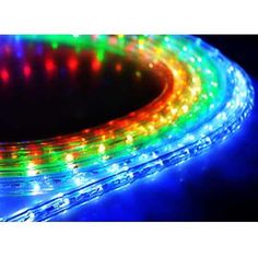 an led strip with multicolored lights on it