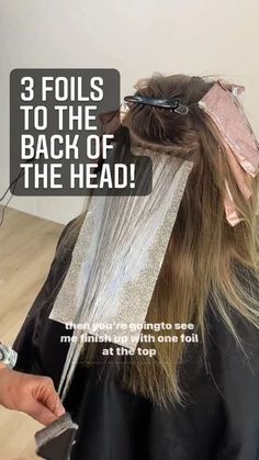 Easy Balayage At Home, High Impact Blonde, Quick Balayage Technique, Hair Foiling Techniques, Blonde Chronicles, Highlights Tutorial