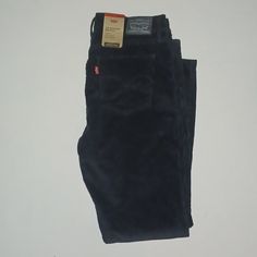 Levi's 315 Shaping Bootcut Corduroy Jeans Color- Black Mid Rise Tummy Slimming Shapes Through Hip And Thigh New With Tags Levi's Casual Corduroy Jeans, Black Corduroy Straight Leg Jeans, Black Casual Corduroy Jeans, Black Corduroy Casual Jeans, Casual Black Corduroy Jeans, Fitted Black Corduroy Bottoms, Corduroy Jeans, Levi’s Jeans, Levi Jeans 501