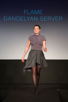 The waitress uniform for the Dandelyan Bar in The Mondrian London Waitress Uniform, Ballet Skirt