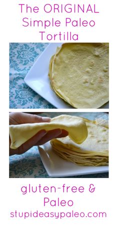 the original simple pale tortilla recipe is gluten free and pale