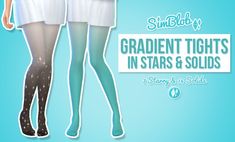 Sims 4 Starry Cc, Sims 4 Tights, Gradient Tights, Los Sims 4 Mods, Pelo Sims, The Sims 4 Packs, Sims 4 Mm Cc, Sims 4 Dresses