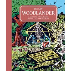 a book cover with an image of a man sitting on a bench in the woods