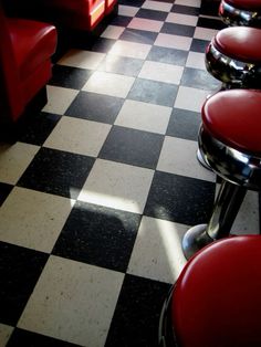 Vintage diner, vintage diner aesthetic, red aesthetic, checkerboard aesthetic Buddy Aesthetic, Rockabilly Aesthetic, Grease Aesthetic, Greaser Aesthetic, Diner Aesthetic