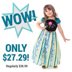 As one of our customers top favorite dress up this one is a must have for you little one's dress up collection and this is a steal of a deal! If you don't already have one, make sure you get yours right now because this price is unbeatable! Festive Princess Style Multicolor Dresses, Princess Style Multicolor Festive Dress, Festive Multicolor Princess Dress, Multicolor Holiday Dress For Dress-up Occasions, Multicolor Holiday Dress For Dress-up, Teal And Burgundy, Coronation Dress, Tulip Print, Fabric Accessories