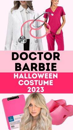 the doctor barbieie halloween costume is on sale