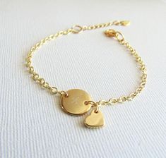 Gold Initial Bracelet, dainty heart charm bracelet, Bridesmaid gift, Hand stamped Letter charm brace Personalized Gold Charm Bracelet For Bridesmaid Gift, Dainty Engraved Charm Bracelet, Minimalist Personalized Charm Bracelet For Wedding, Personalized Minimalist Charm Bracelet For Wedding, Personalized Dainty Charm Bracelet, Personalized Dainty Heart Charm Bracelet, Personalized Dainty Heart-shaped Charm Bracelet, Dainty Personalized Charm Bracelet, Dainty Personalized Heart Charm Bracelet