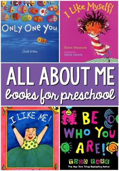 all about me books for preschool