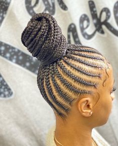 Cornrow Ponytail, Braided Hairdo, Braided Styles