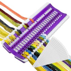 a bunch of different colored wires on top of each other