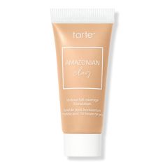 32S Medium Sand Travel Size Amazonian Clay 16-Hour Full Coverage Foundation - Tarte | Ulta Beauty Tarte Foundation, Full Coverage Foundation, Ulta Beauty, Travel Size, Hair Products, Travel Size Products, Foundation, Makeup, Free Shipping