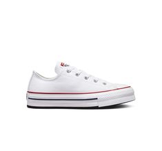 Kids stand tall and stand out in these low-top platforms. Converse Chuck Taylor All Star Eva Lift Platform Canvas For Kids In White, Size 5.5Y Platforms Converse, White Converse Women, Extreme Minimalism, All White Converse, Chucks Shoes, Converse Classic, Buy Nike Shoes, Converse Low Tops, Converse White