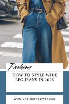 Master 2025 fashion with wide-leg jeans! Style them with tailored blazers, cropped jackets, or tucked-in tops for a chic look. Pair with platform boots or sneakers, and add statement belts or bags. Perfect for casual or polished outfits, these jeans redefine versatility!  ​#WideLegJeans #2025Fashion #DenimTrends #CasualChic #EffortlessStyle #WideLegOutfits