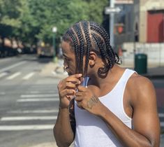 Single Braids For Men, 4 Braids For Men, Mens Braids Hairstyles Cornrows, Mens Cornrows, Men Braids Hairstyles, Single Braids Hairstyles