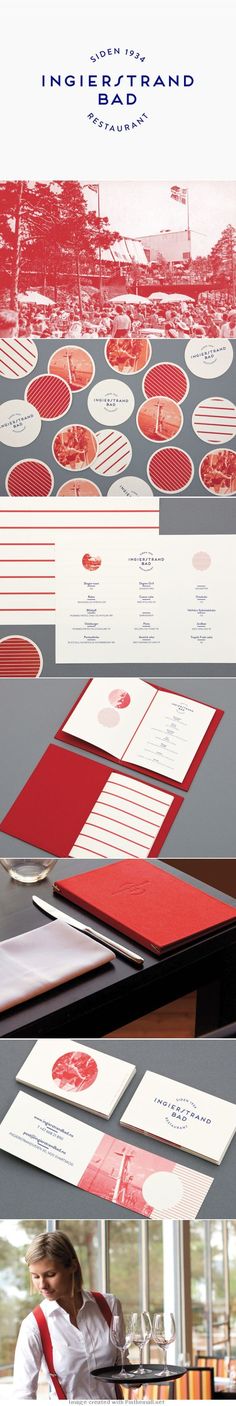 an image of some red and white papers