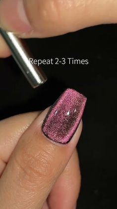 Cats Eye Nails Design Ideas, Cats Eye Nails Design, Eye Nails Design, Cats Eye Nails, Eye Nail Design, Nail Design Tutorial, Easy Cat Eye, Enchanted Halloween, Cat Eye Nail