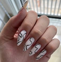 Long Nails, Manicure, Nail Designs, Silver Rings, Makeup, Silver