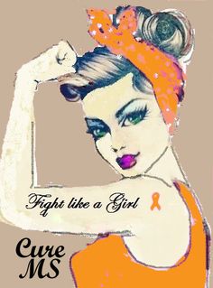 Multiple Sclerosis Moda Pin Up, Go Pink, Like A Girl, E Card, Up Girl, Pink Ribbon, Pink Girl, Sake