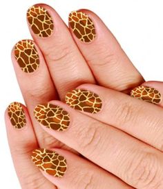 Giraffe Nails Leopard Print Nail, Nail Polish Ideas, Nails 2015, Fun Manicure, Cute Nail Polish, Nail Problems, Shellac Manicure, Summer Nail Polish