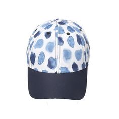 Keep the sun out of your eyes while you focus on your game with this women's adjustable cap. Adjustable Navy Baseball Cap For Beach, Adjustable Blue Hats With Upf 50+, Adjustable Blue Hat With Upf 50+, Blue Hats With Upf 50+ And Adjustable Fit, Casual Hats With Uv Protection For Sports Events, Spring Adjustable Trucker Hat For Sports Events, Navy Adjustable Baseball Cap For Summer, Casual Sports Hat With Uv Protection, Adjustable Blue Hats With Uv Protection