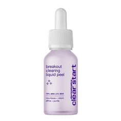 Your holy grail exfoliator is here with Clear Start by Dermalogica Breakout Clearing Liquid Peel. Banish breakouts and achieve smoother skin texture with this powerful peel formulated for breakout prone skin. With 10% AHAs and 2% BHAs, it exfoliates deep under the skin to remove dead skin cells. The Organic Pharmacy, Under The Skin, Clear Liquids, Eyebrow Eyeshadow, Smooth Skin Texture, Pca Skin, Skin Medica, Plumping Lip Gloss, Image Skincare