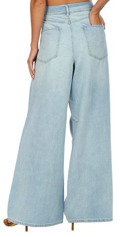 Denim Wide Leg Pants, Denim Wide Leg, Wide Leg Denim, Leg Pants, Wide Leg Pants, Wide Leg, Florida, Zipper, Pants