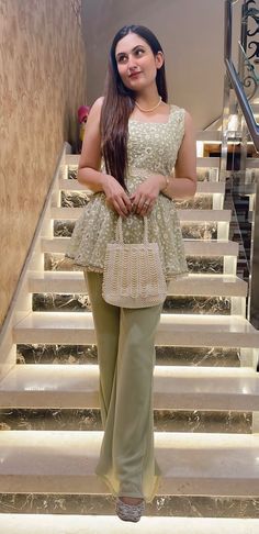 Designer concept Sharara Outfit, Sharara Outfits, Sharara Dress, 10k Followers, Store Jewelry, Indo Western, Ethnic Fashion, Peplum Dress, Instagram Profile