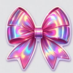 an image of a shiny bow on a white background