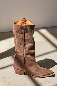 We The Free Montage Tall Boots | Free People Distressed Leather Boots, Summer Boots, Sole Sneakers, Boots Fall, Distressed Leather, Calf Boots, Boots Outfit