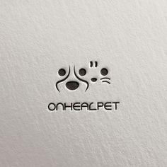 the logo is designed to look like an animal's paw and head with two eyes