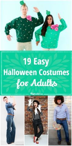 19 easy halloween costumes for adults