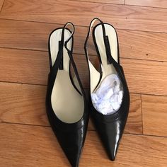 Black Kitty Heel Brand New Never Worn