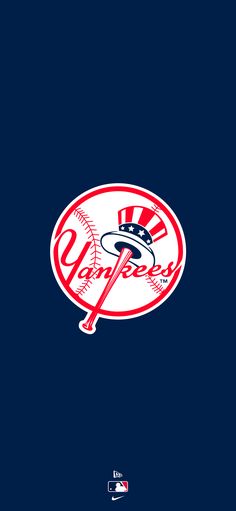 the washington nationals baseball team logo on a blue background