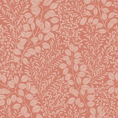 sample elin coral berry botanical wallpaper from hannah collection by brewster 1 Coral Berry, Farmhouse Wallpaper, Brewster Wallcovering, Ice House, Coral Wallpaper, A Street Prints, Wallpaper For Sale, Green Backdrops, Contemporary Wallpaper