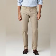 Our World-Famous Stretch Chinos (Aka Khakis) Are Customer Favorites For A... - Reasonseveral, Actually. Our Designers Engineer These Pants With Precisionusing Fit And Fabric Detail That'll Make You Want To Wear Them Every Day. We Use Just The Right Amount Of Stretch On Demand For Extra Flex You'll Only Notice When You Need It. Custom Striped Yarn-Dyed Pocket Bags And An Old-School Coin Pocket At The Right Hip Are Functional Touches That Just Look Great Too. Our Designers Painstakingly Calibrate Look Bar, Red Chinos, Khaki Chino Pants, J Crew Men, Cotton Chinos, Camo Pants, Stretch Chinos, Grey Pants, Khaki Chinos