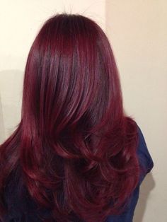 Pink And Burgundy Hair, Hair Color Plum, Wild Hair Color, Pink And Burgundy