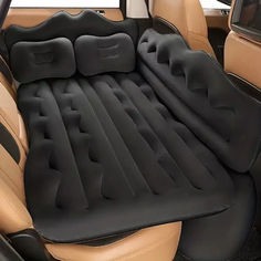 an inflatable car seat cushion is shown