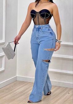 Girls Dress Outfits, Stylish Summer Outfits, Looks Party, Trendy Outfit, Casual Chic Outfit, Looks Chic