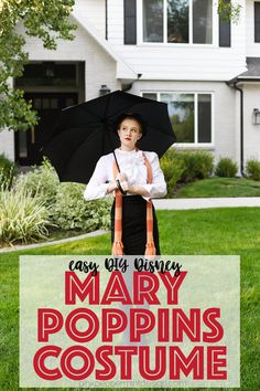 easy diy disney mary poppins costume ideas 2